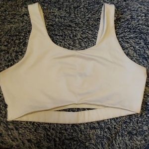 Strappy Victoria's sports bra